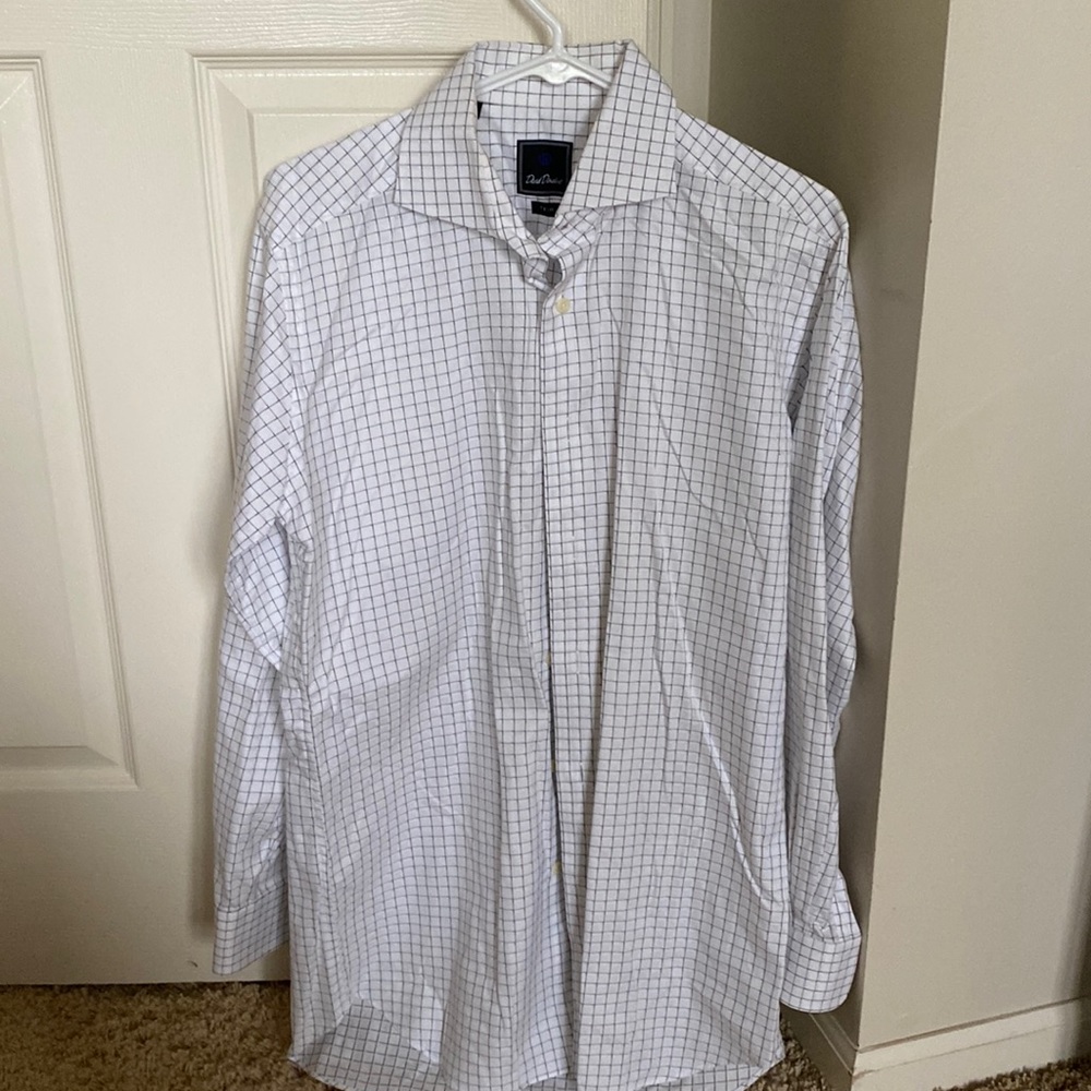 David Donahue mens dress shirt